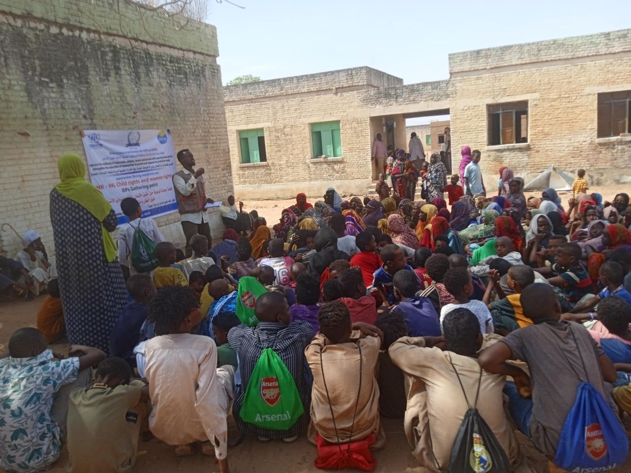 Community Awareness Session on Human, Child, and Women’s Rights in IDP Gatherings