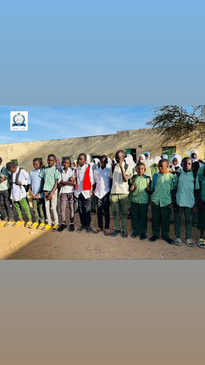 Voice of Peace Organization Conducts a Recreational and Psychosocial Support Day for Students of Um Duwain Basic School, West Darfur – El Geneina