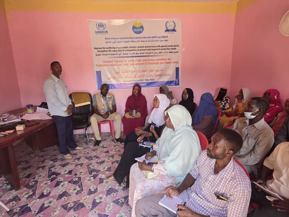 Training Workshop on Protection and Crisis Management for Protection Committees in Ardamata and Riyad Camps